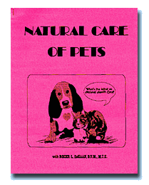 Natural Care of Pets book cover